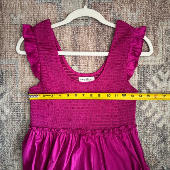 Natural Life Smocked Maxi Dress - Picture 7 of 11